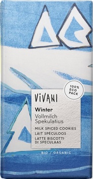 BIO zimní čokoláda 100 g Vivani 